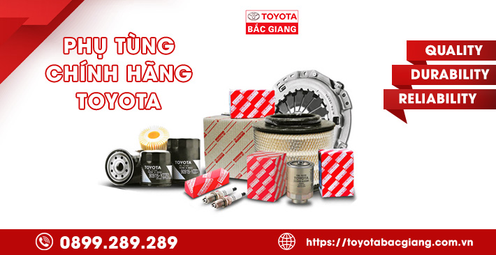 Nên mua phụ tùng ô tô chính hãng Toyota ở đâu?